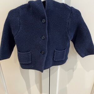 Baby gap Brennan Navy Blue Kids Cardigan 6-12m